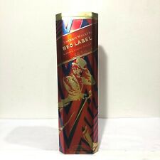 Johnnie Walker Red Label Empty Tin Box Richard Malone Limited Edition Design  for sale  Shipping to South Africa