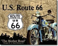 Réplica antiga placa indiana de metal estanho Route 66 mapa de motocicleta vintage mapa dos EUA 678 comprar usado  Enviando para Brazil