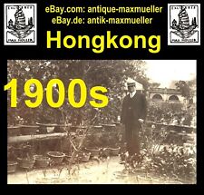 Usado, Foto original da cena do parque jardim de Hong Kong da China década de 1900 comprar usado  Enviando para Brazil