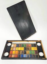 Bloco de tinta aquarela do século XIX 40 peças conjunto de caixa não usado raro escasso antigo comprar usado  Enviando para Brazil