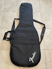Estojo de transporte acolchoado macio preto para guitarra Fender, usado comprar usado  Enviando para Brazil