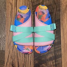 Sandália Poler Outdoor Stuff X People calçado, M/6-W/8, multicolorida, RARA!, 2015 comprar usado  Enviando para Brazil