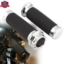 1" Chrome Motorcycle Handlebar Hand Grips Fit for Harley Dyna Sportster XL1200 for sale  USA