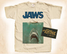Jaws V2  Vintage T Shirt  for Men Woman Unisex Digital Print NATURAL color S-5XL myynnissä  Leverans till Finland