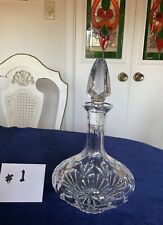 Vintage crystal carafe for sale  Abilene