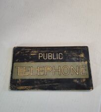 Vintage public telephone for sale  Greenfield