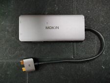 HUB USB-C 6 en 1 MOKiN 2xHDMI y 2xUSB2.0 y 2xUSB3.0 segunda mano  Embacar hacia Argentina