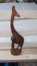 wooden giraffe for sale  Shipping to Ireland