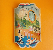 VINTAGE - MERCERIE ANCIENNE CARTE AIGUILLES "HARRIET'S NEEDLES" CHIENS CHAT, usado comprar usado  Enviando para Brazil