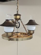 wagon wheel chandelier for sale  Endicott