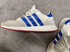 Adidas Iniki Runner Masculino Branco Azul Vermelho Tamanho 11.5 Excelente comprar usado  Enviando para Brazil