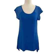 Blusa/top Dana Buchman azul feminina tamanho pequeno | 46-30 comprar usado  Enviando para Brazil