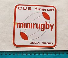 Adesivo mini rugby usato  Italia