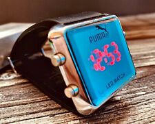 Relógio de pulso masculino digital Puma LED relógios vintage Puma Sirius💥 comprar usado  Enviando para Brazil