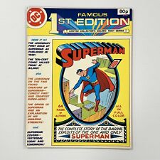 DC Famous First Edition Superman #1 1979 VF Pence Copy for sale  Shipping to South Africa