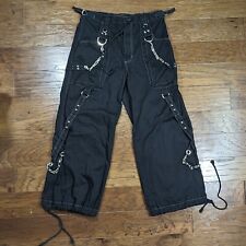 Tripp NYC Daang Goodman Black Wide Leg Bondage Raver Pants Y2K Size Men's Large  for sale  Shipping to South Africa