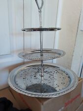 tiered serving platter for sale  Tacoma