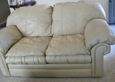 cream leather loveseat for sale  Chino Hills