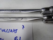Used, Mastercraft Flex Head Swivel Socket Wrench Set    5/8"  and 9/16" for sale  Shipping to South Africa