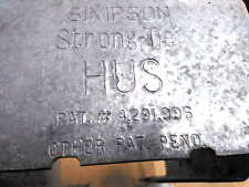 Hus simpson set for sale  Fallbrook