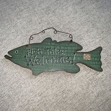 Fish tales welcome for sale  Corinth