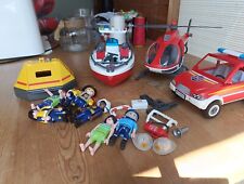 Playmobil set helicopter for sale  SANDY
