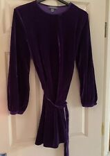 Purple faux velvet for sale  WINCHESTER