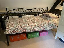 Black day bed for sale  PERSHORE
