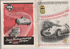 Programmheft sachsenring 1952 gebraucht kaufen  Döbeln