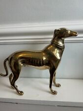 Brass greyhound dog for sale  WARLINGHAM