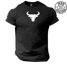 Camiseta Bull Roupas de Ginástica Musculação Treino Exercício Boxe MMA Top comprar usado  Enviando para Brazil