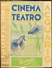 Brochure originale cinema usato  Castellammare Del Golfo