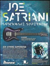 Guitarra Joe Satriani Shockwave Supernova Ibanez serie JS JS2450MCP 8 x 11 anuncio segunda mano  Embacar hacia Argentina