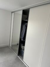 wardrobes sliding mirror doors for sale  MARKET HARBOROUGH