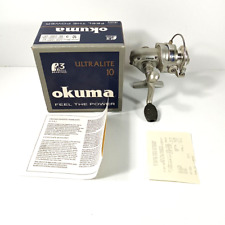 VTG 90's OKUMA ULTRA LIGHT 10 LITE SPINNING REEL IN BOX STEEL for sale  Shipping to South Africa