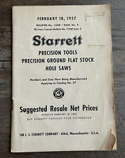 Vintage 1957 starrett for sale  Racine