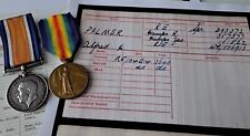 Ww1 pair british for sale  NEWTON-LE-WILLOWS