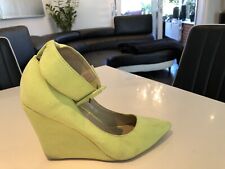 lime green court shoes for sale  IPSWICH
