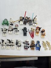 Lote mixto a granel de minifiguras de Star Wars X 21 juguetes bonificación sables de luz segunda mano  Embacar hacia Argentina