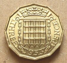 1953 brass threepence. for sale  CHESTER