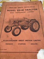 Allis chalmers model for sale  HITCHIN