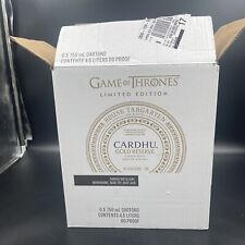 Game Of Thrones Targaryen caixa de colecionador com seis garrafas e mangas de colecionador comprar usado  Enviando para Brazil