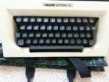 Vintage Olivetti Lettera Type Writer With Carry Bag for sale  Shipping to South Africa