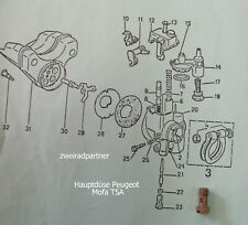 Hauptdüse peugeot mofa gebraucht kaufen  Essen