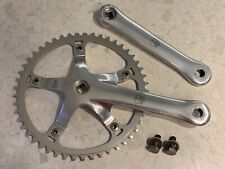 Used, Campagnolo C Record Track Crankset Guarnitura Record Pista for sale  Shipping to South Africa