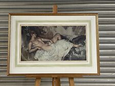 Reclining nude signed for sale  BEDFORD