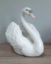 Lladro porcelain swan for sale  LEICESTER