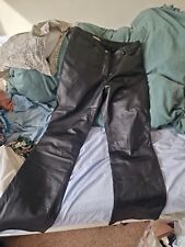 real leather trousers for sale  ROMFORD