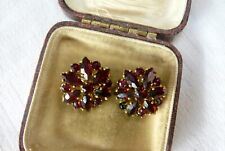 Vintage jewellery garnet for sale  OLNEY