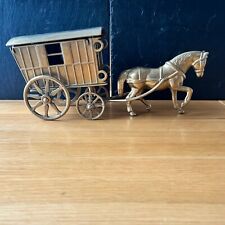 Brass horse carriage for sale  BOLTON